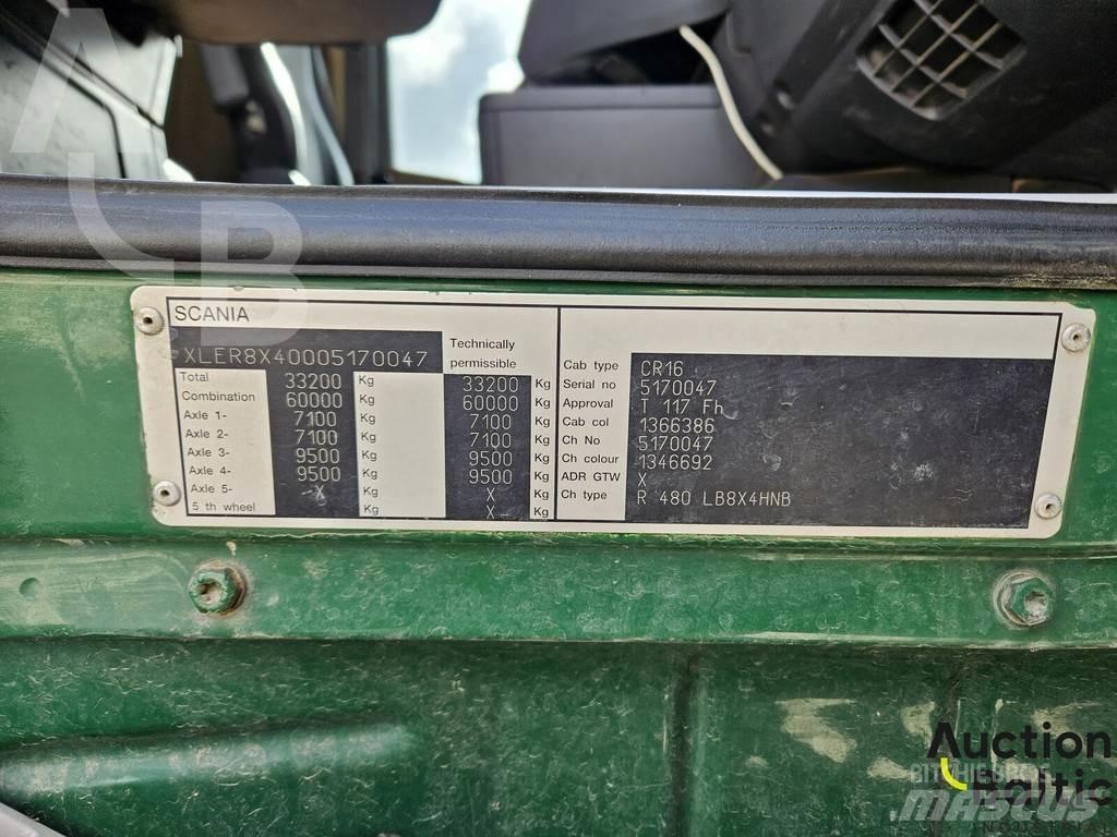 Scania R 480 Kiper tovornjaki