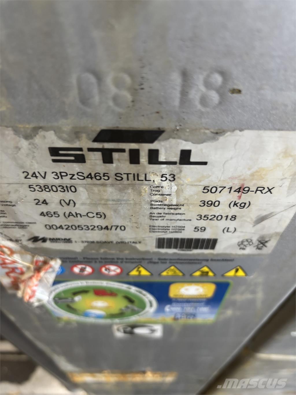 Still OPX 20 Nizko dvižni komisionirni viličar