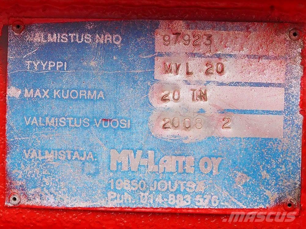 Sisu CK 16 M Razstavljivi tovornjaki z žičnimi dvigali