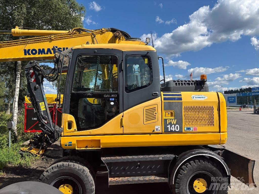 Komatsu PW 140-7 Bagri na kolesih