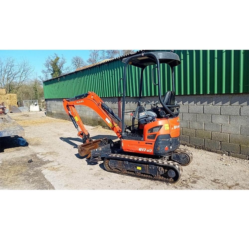 Kubota U17-3a Mini bagri <7t