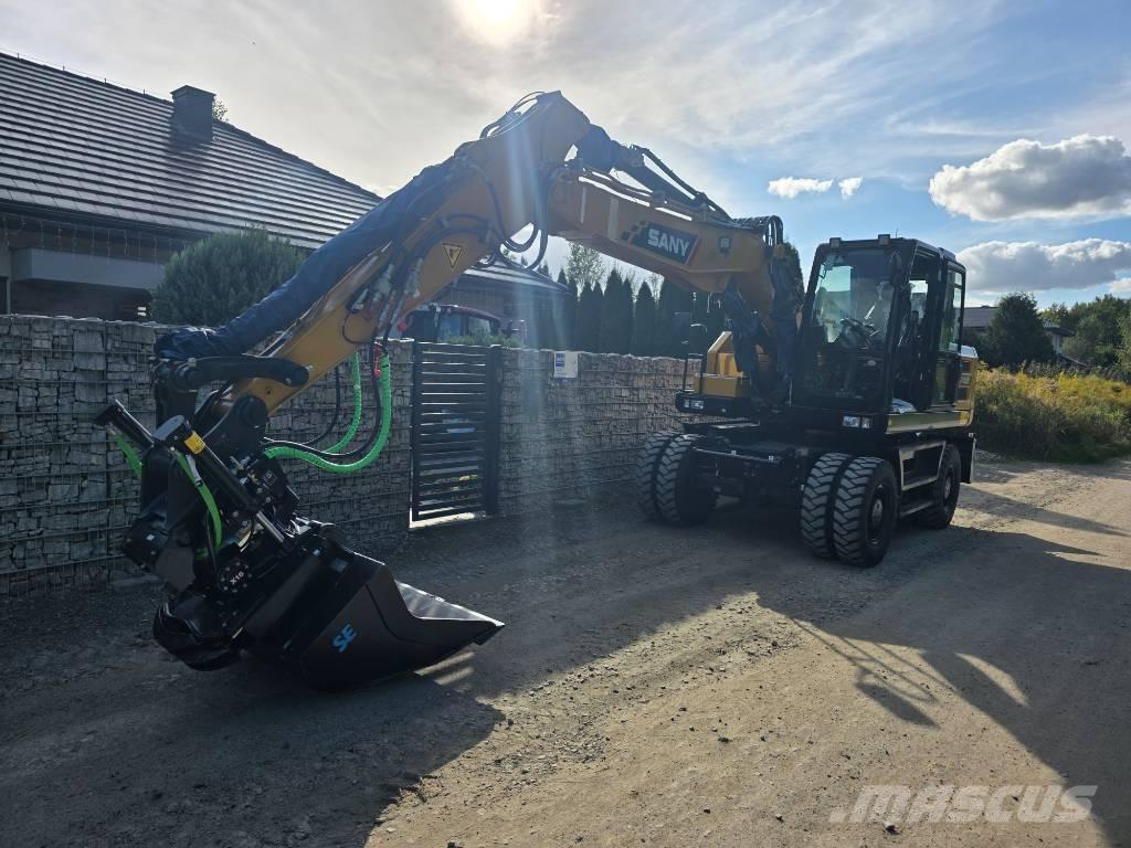 Sany SY 155 W Bagri na kolesih