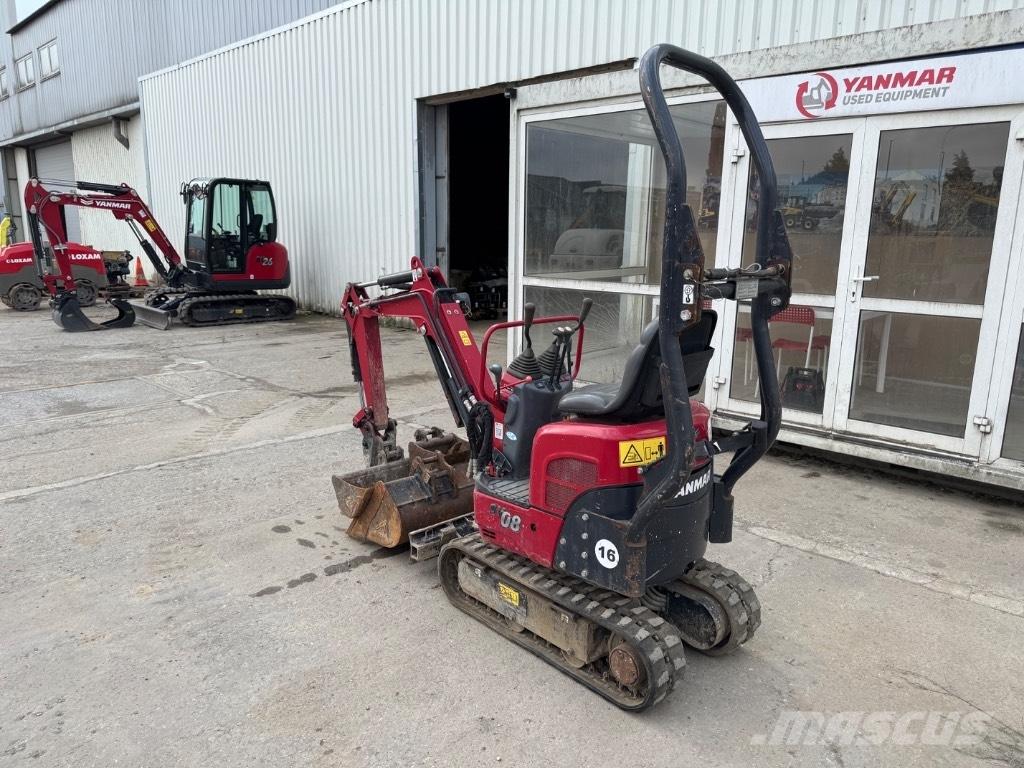 Yanmar SV08 (1D477) Mini bagri <7t
