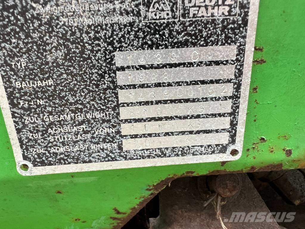 Deutz-Fahr FE 6.37 Samonakladalne prikolice