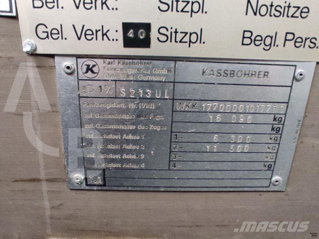 Setra S 213 UL Drugi