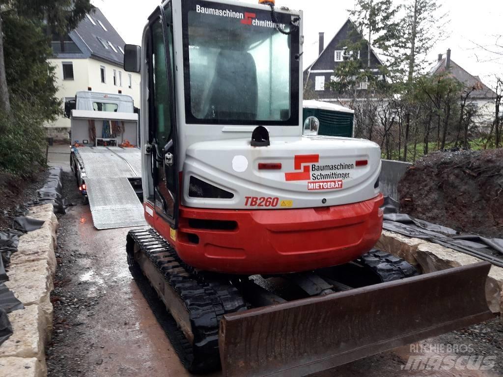 Takeuchi TB260 Mini bagri <7t