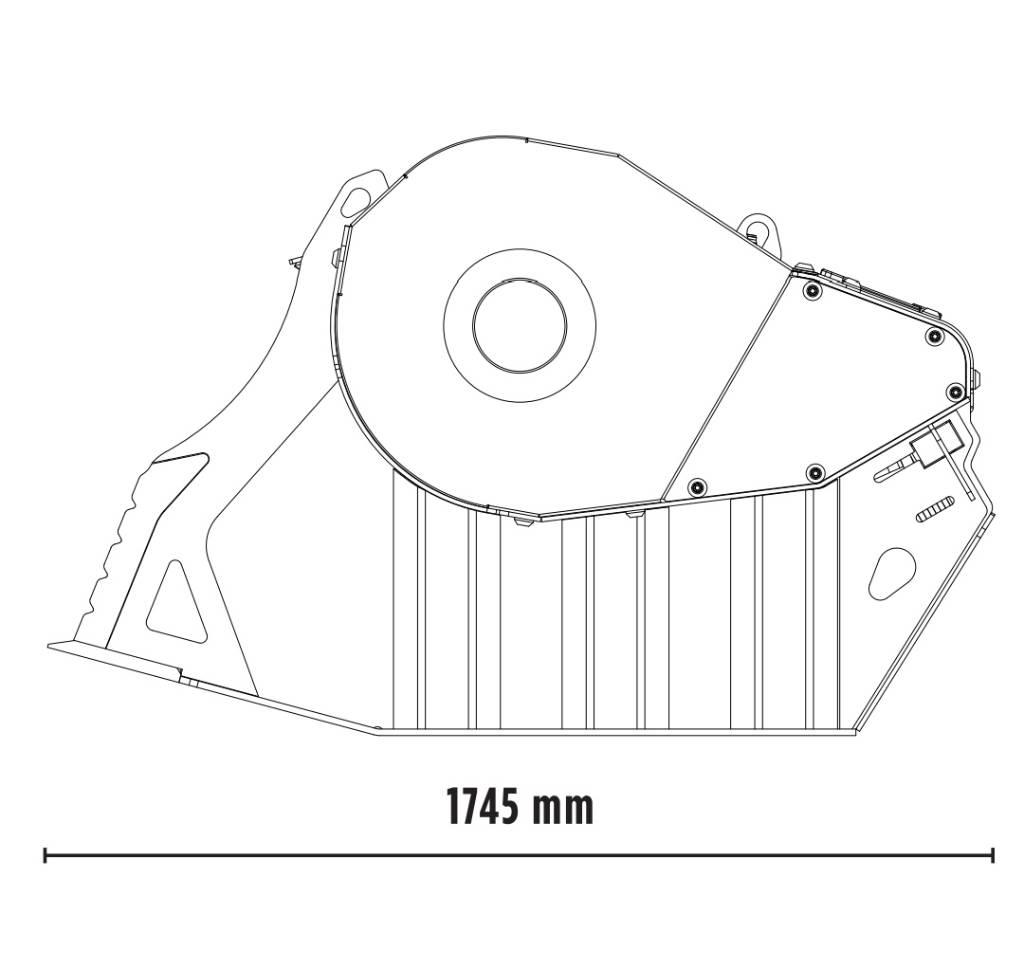 MB Crusher BF60.1 S4 Drobilci za gradbeništvo