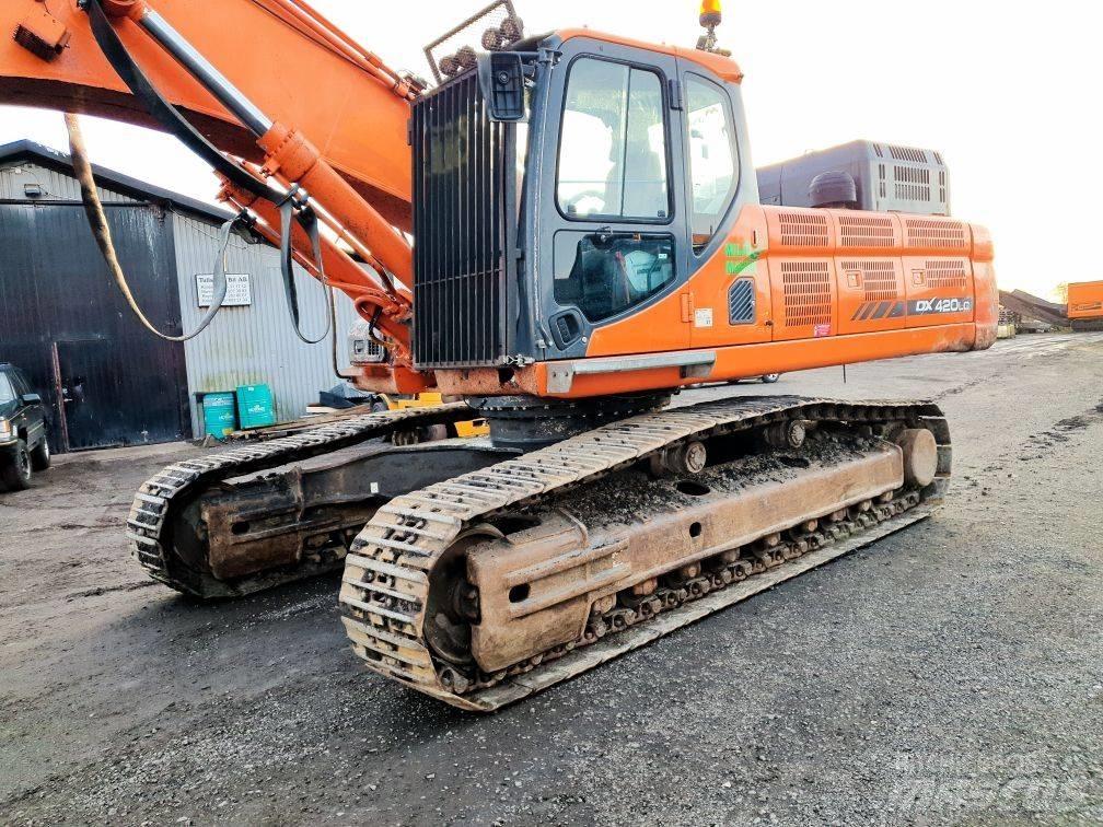 Doosan DX 420 LC-3 Bagri goseničarji