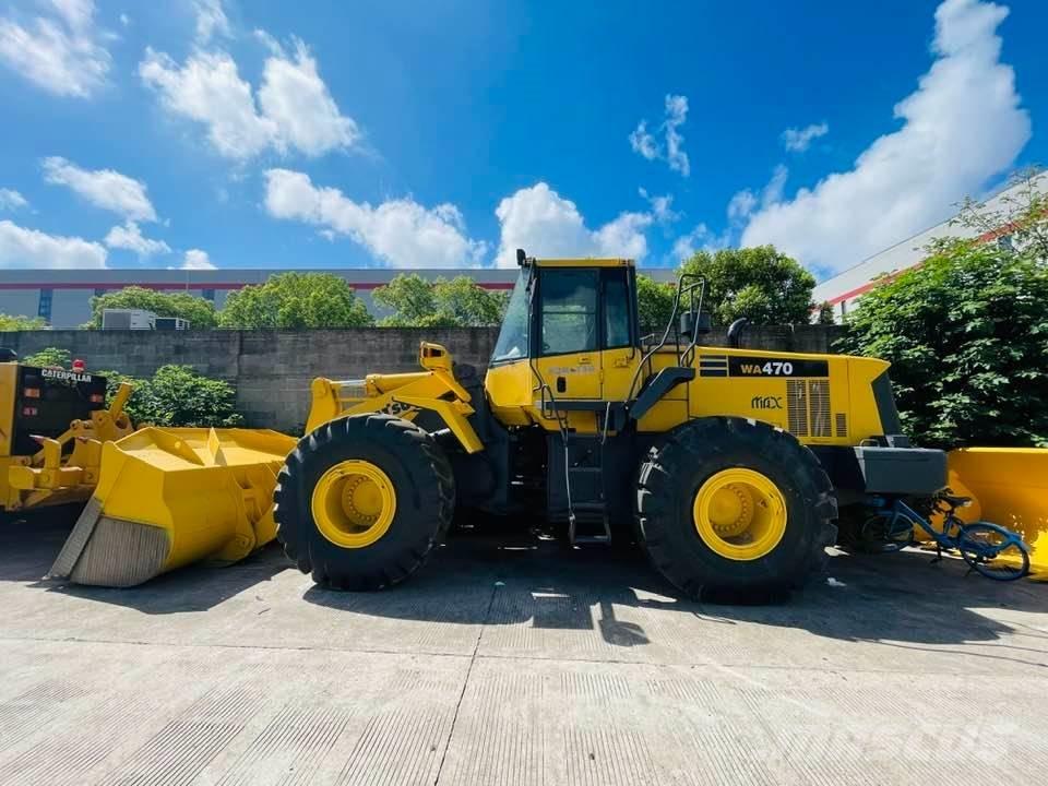 Komatsu wa470 Kolesni nakladalci