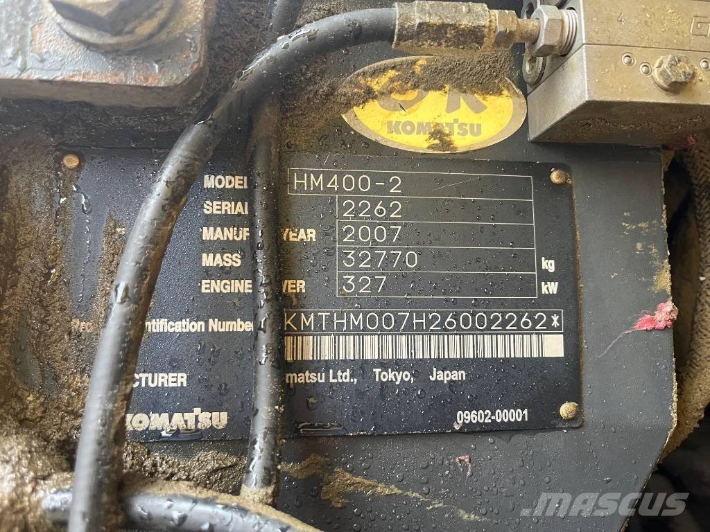 Komatsu HM400-2 Zglobni demperji
