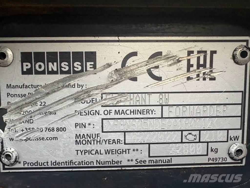 Ponsse Elephant Forwarderji