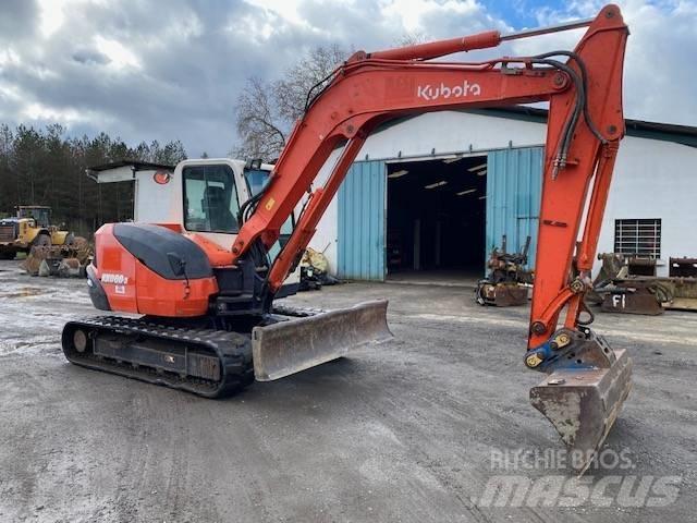 Kubota KX 080-3 Midi bagri 7t – 12t