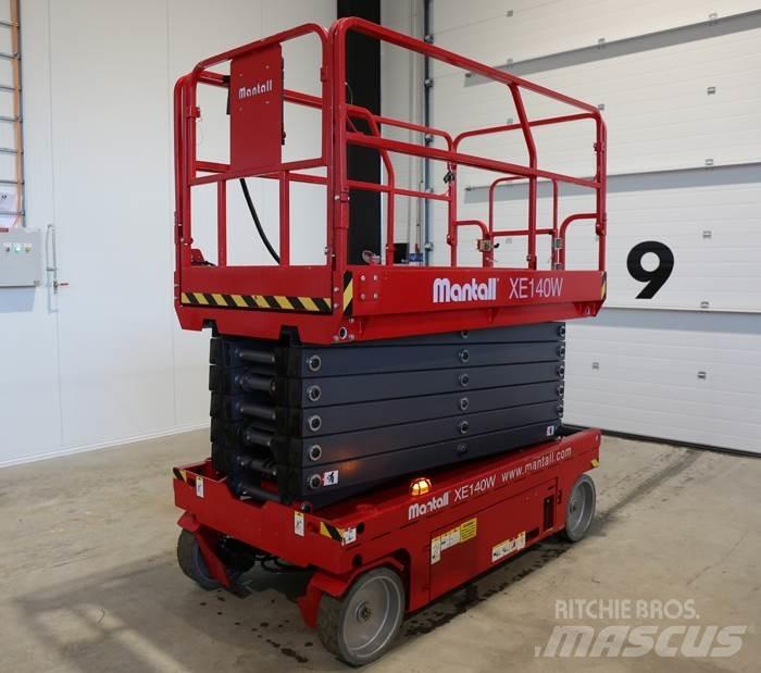 Mantall XE140W Škarjaste dvižne ploščadi