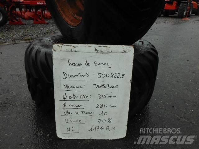Trelleborg 500/22.5 Gume, kolesa in platišča
