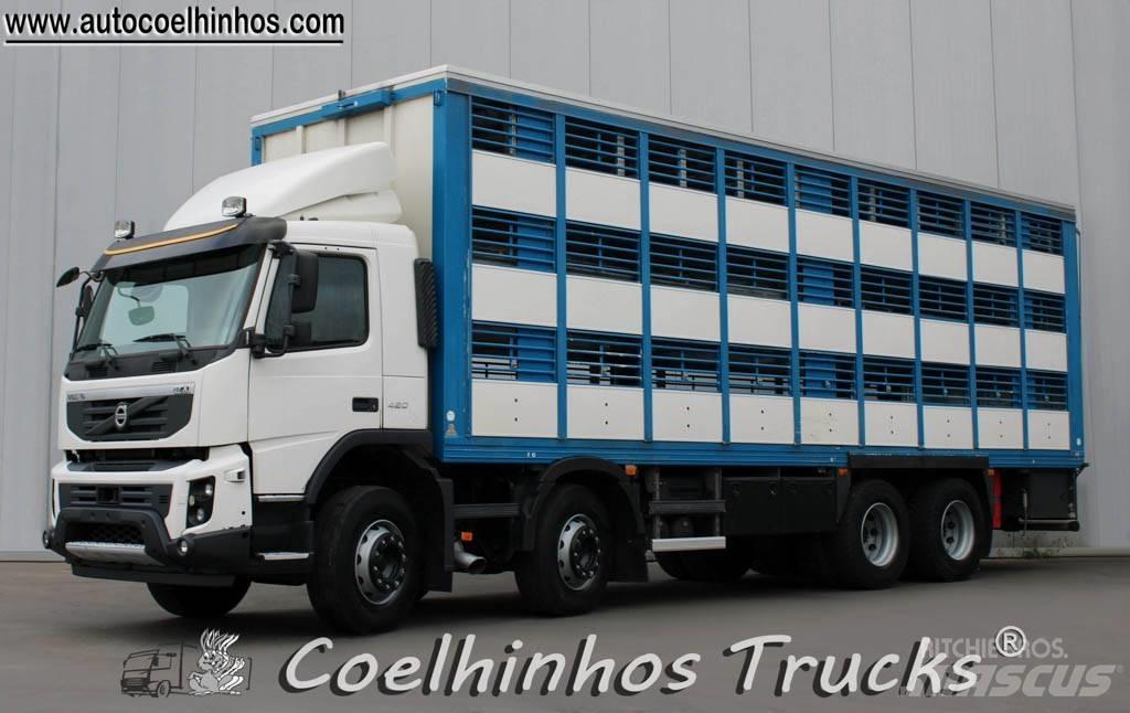 Volvo FMX 420 Tovornjaki za prevoz živine