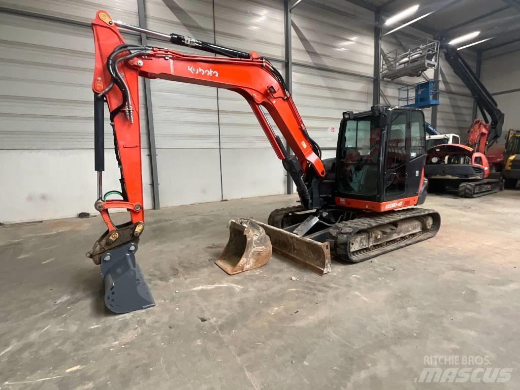 Kubota KX 080-4 A Midi bagri 7t – 12t