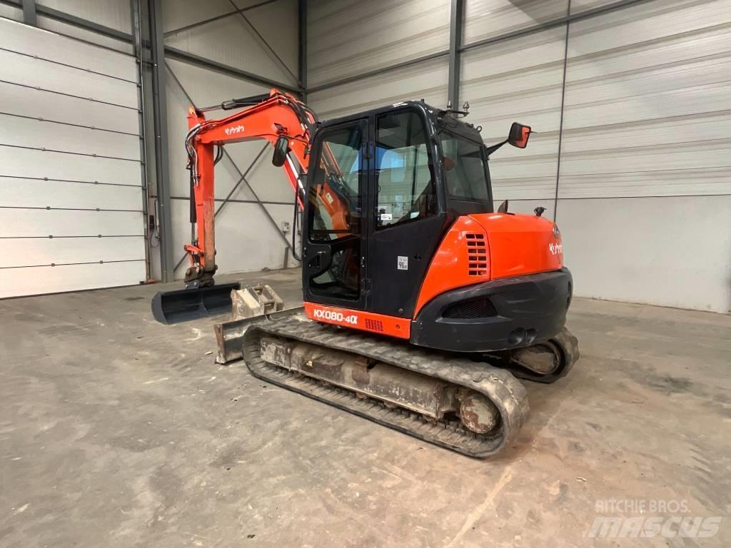 Kubota KX 080-4 A Midi bagri 7t – 12t