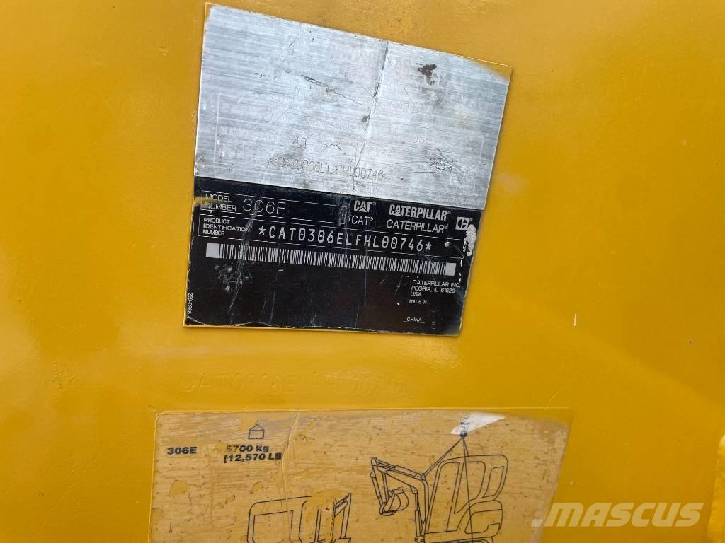 CAT 306 Mini bagri <7t