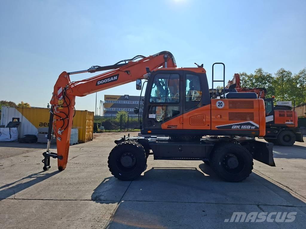 Doosan DX160W-7 Bagri na kolesih