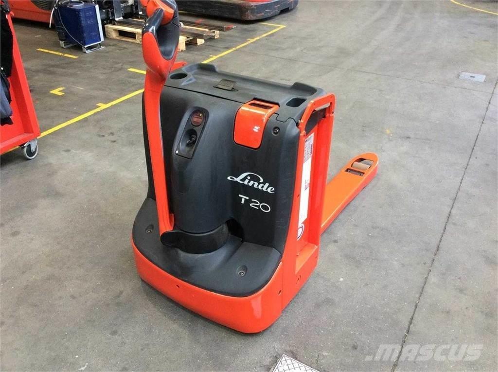 Linde T20 Ročni električni viličar