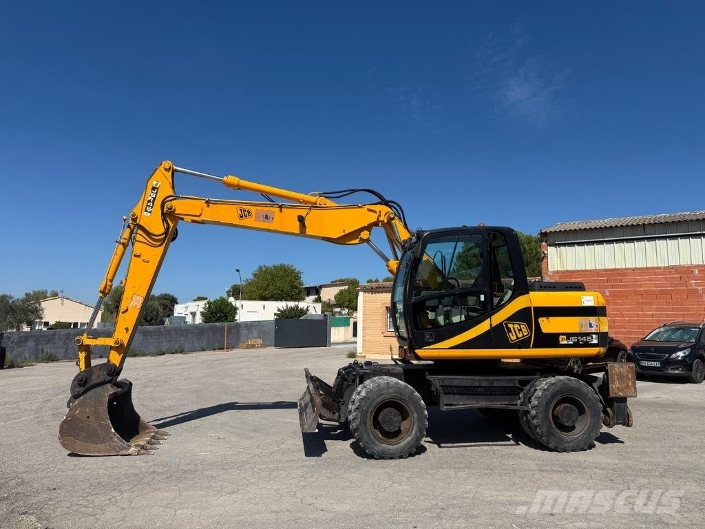 JCB JS 145 W Bagri na kolesih