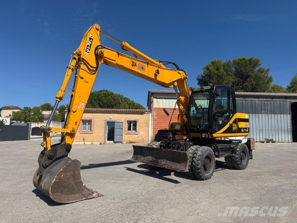 JCB JS 145 W Bagri na kolesih