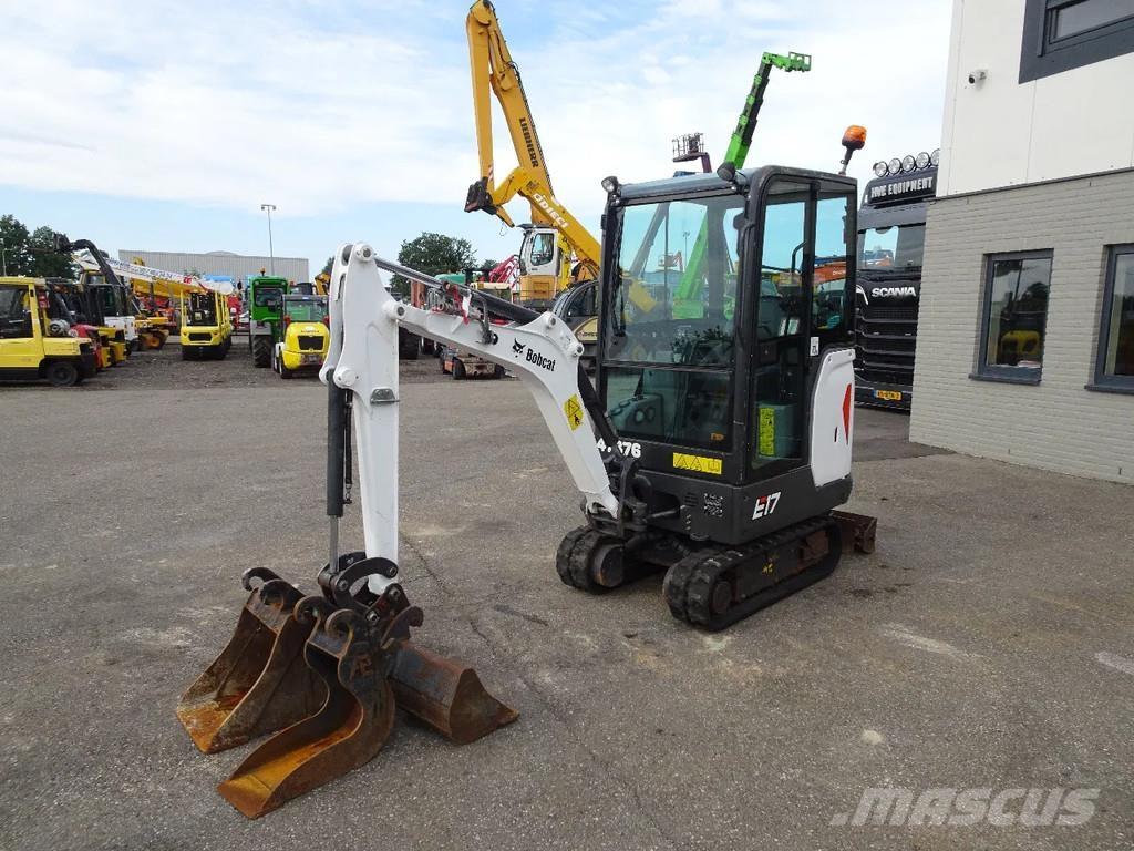 Bobcat E17 Mini bagri <7t