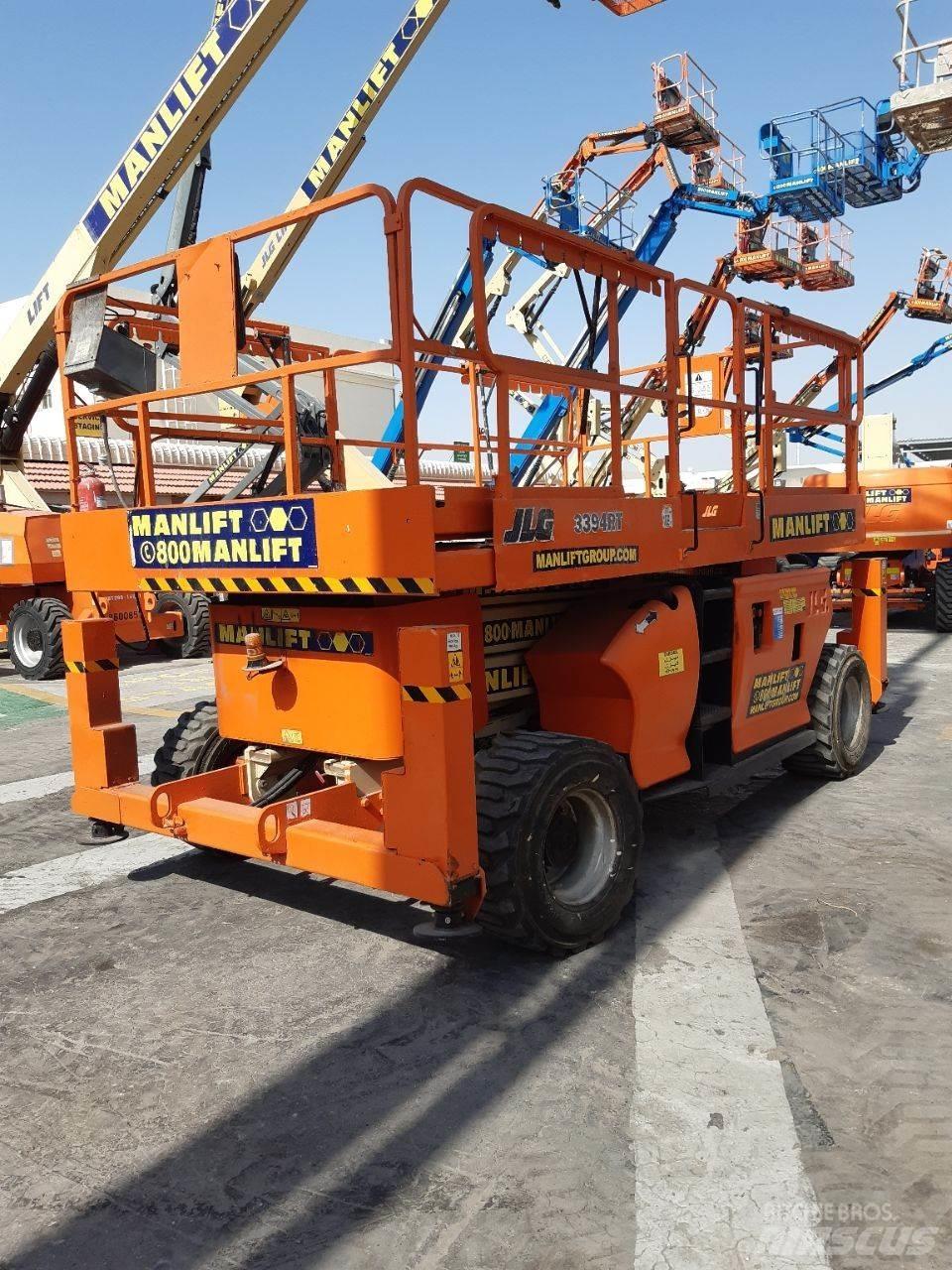JLG 3394RT Škarjaste dvižne ploščadi
