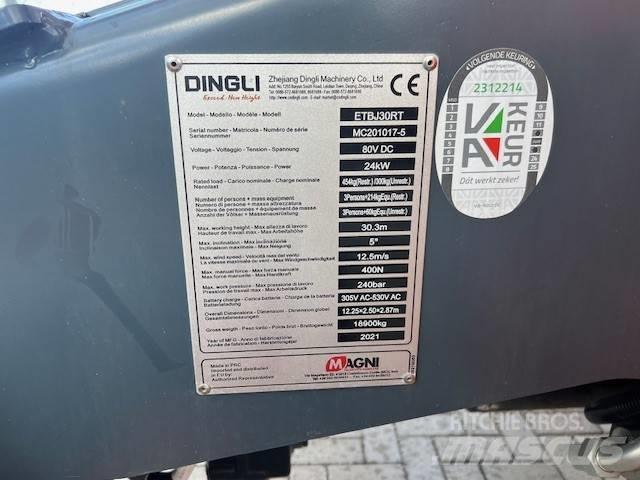 Magni ETBJ 30 RT Teleskopske dvižne ploščadi