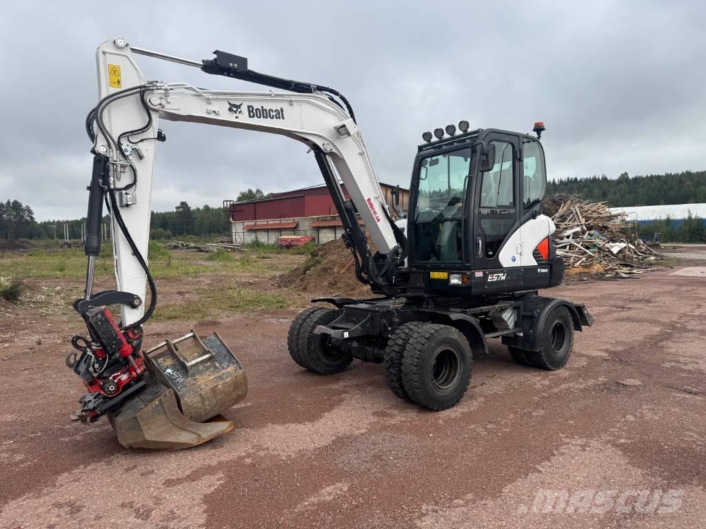 Bobcat E 57 W Bagri na kolesih