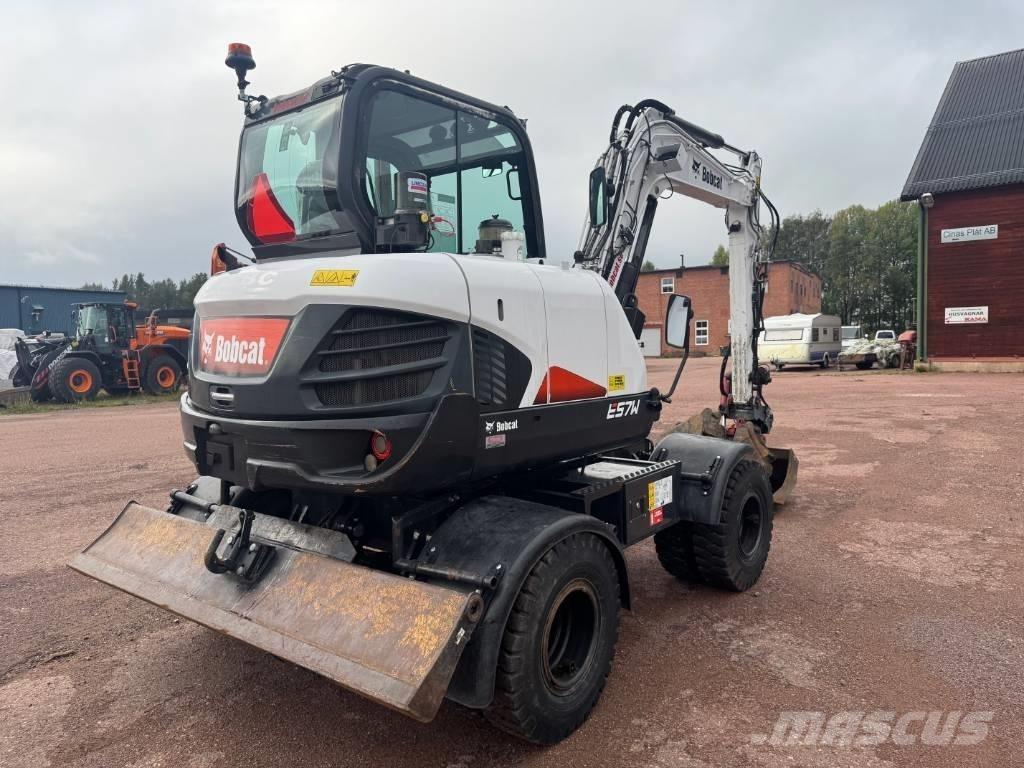 Bobcat E 57 W Bagri na kolesih