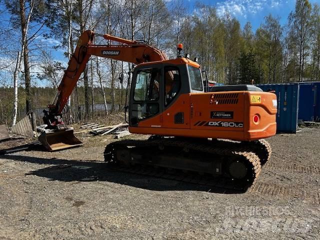 Doosan DX 160 LC Bagri goseničarji