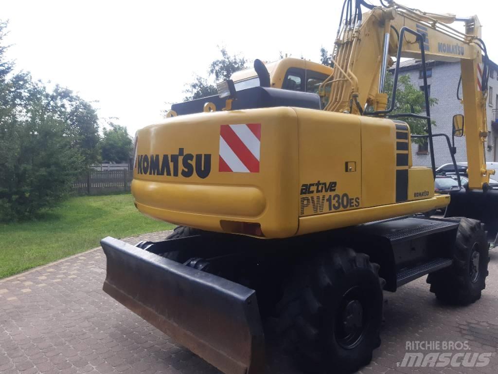Komatsu PW 130-7 Bagri na kolesih