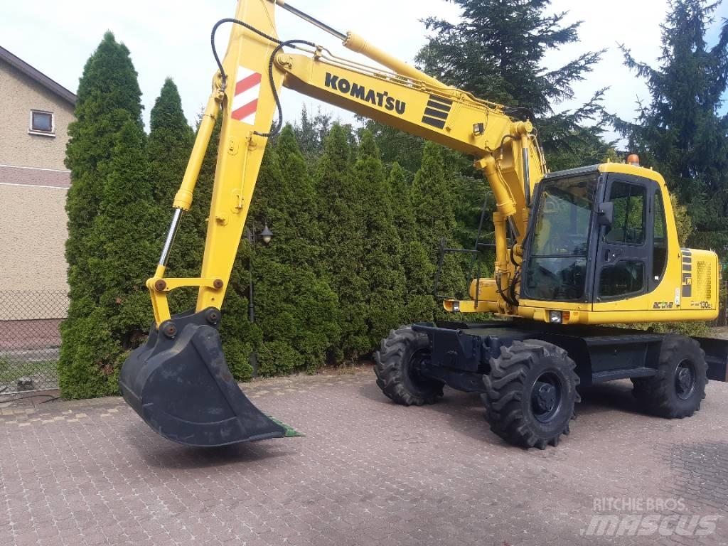 Komatsu PW 130-7 Bagri na kolesih