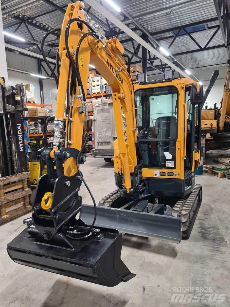 Hyundai R25-9AK Mini bagri <7t