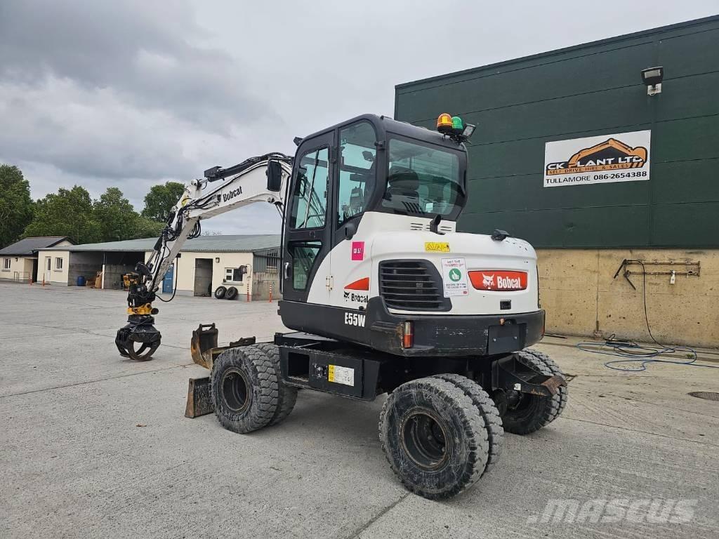 Bobcat E 55 W Bagri na kolesih