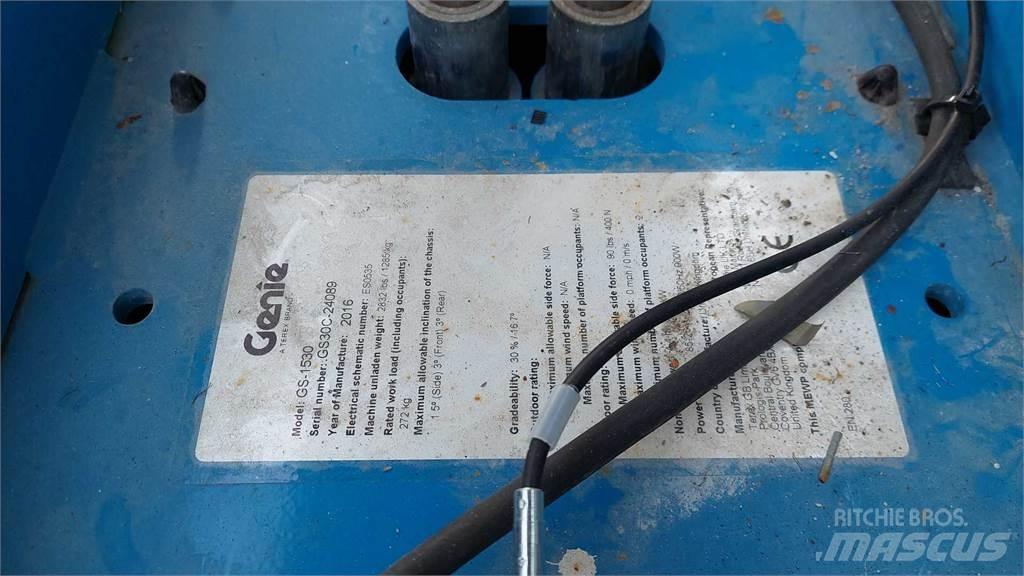 Genie GS1530 Škarjaste dvižne ploščadi
