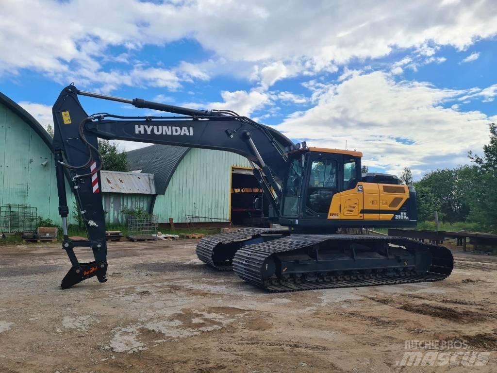 Hyundai HX210AL Bagri goseničarji