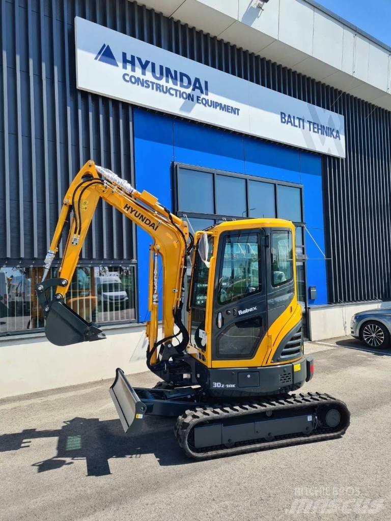 Hyundai R30Z-9AK Mini bagri <7t