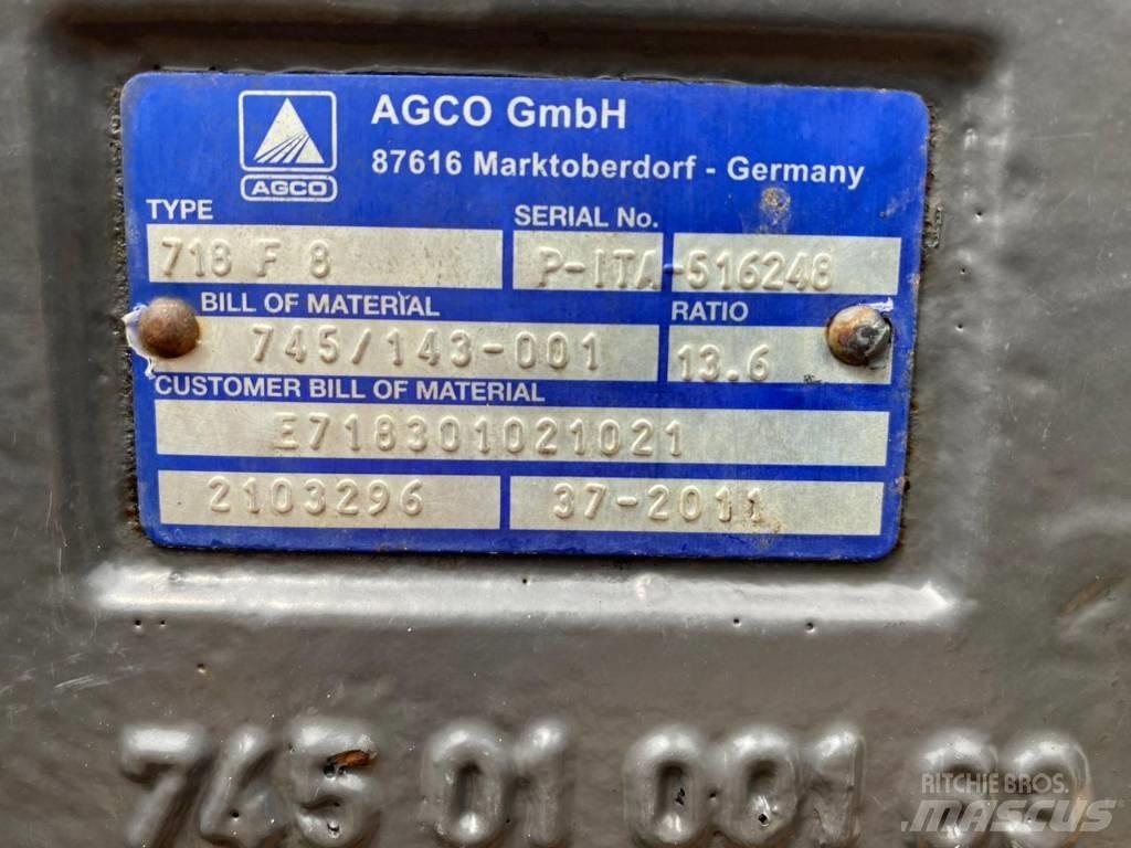 Fendt 820 FRONT AXLE Menjalnik