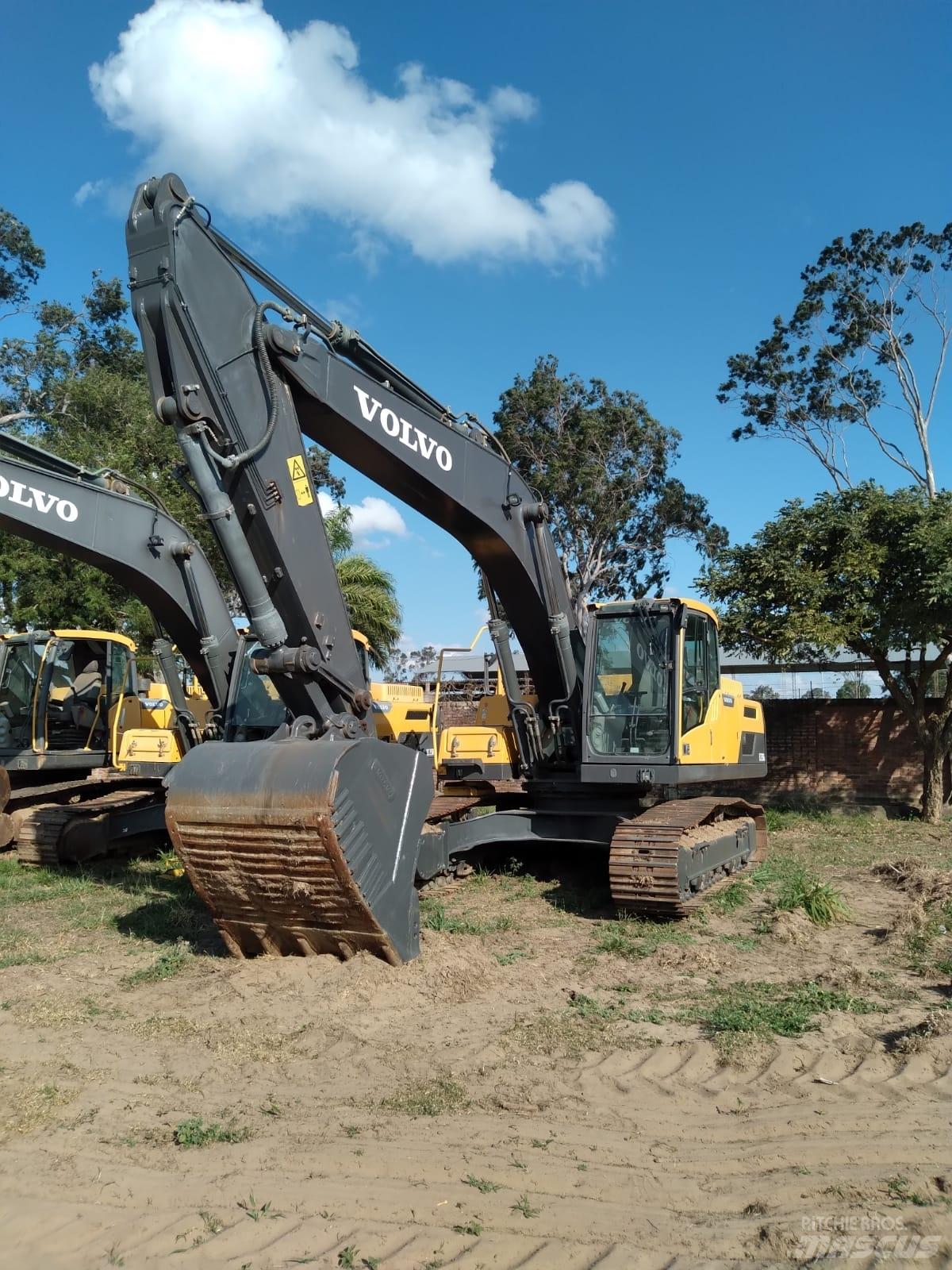 Volvo EC250DL Bagri goseničarji