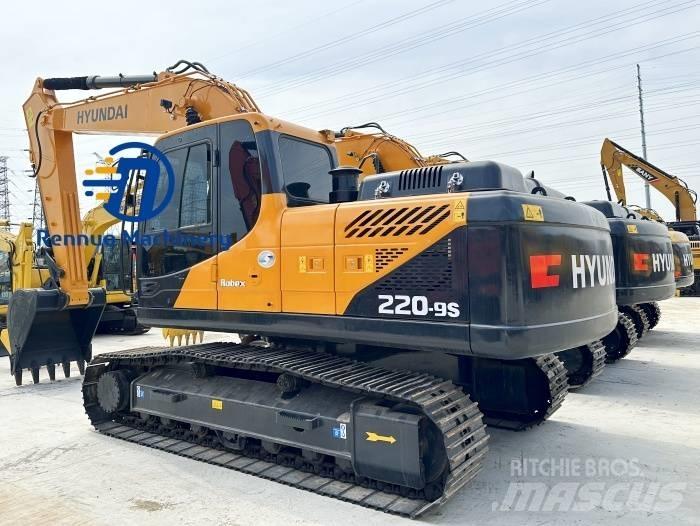 Hyundai R220-9S Bagri goseničarji