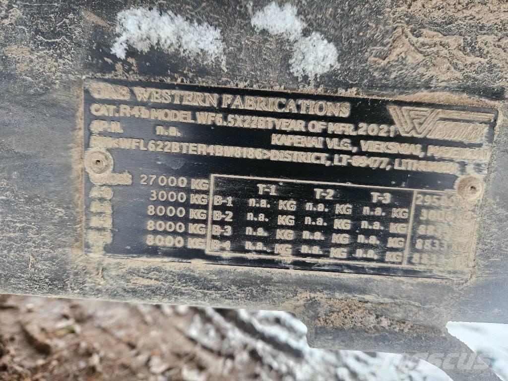 Western WF6,5x22BT Nizki nakladalci