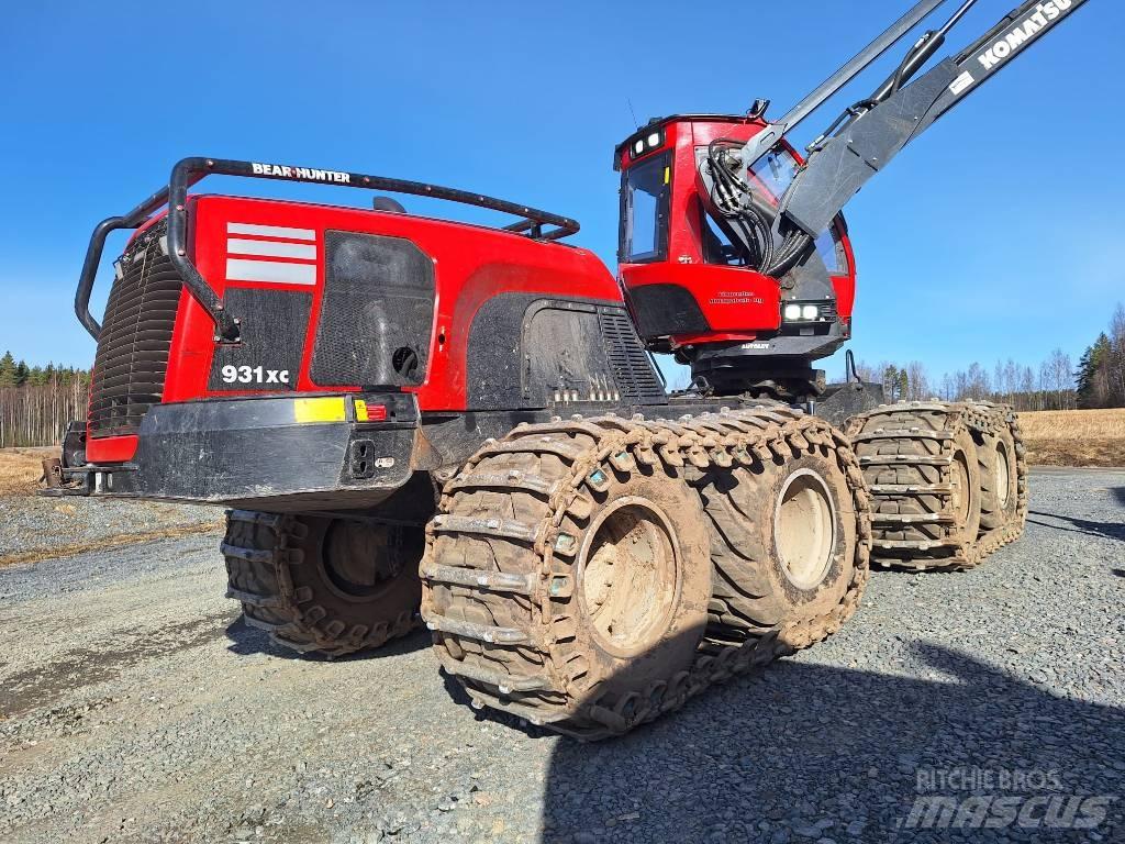 Komatsu 931 XC Harvesterji