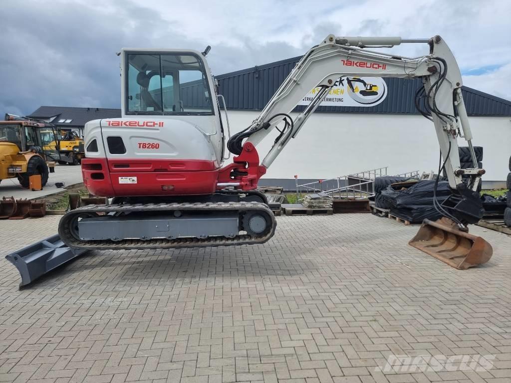 Takeuchi TB 260 Mini bagri <7t