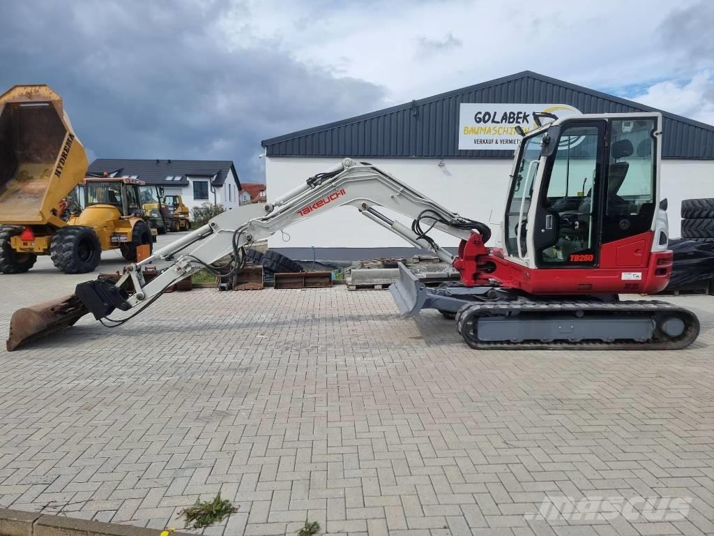 Takeuchi TB 260 Mini bagri <7t