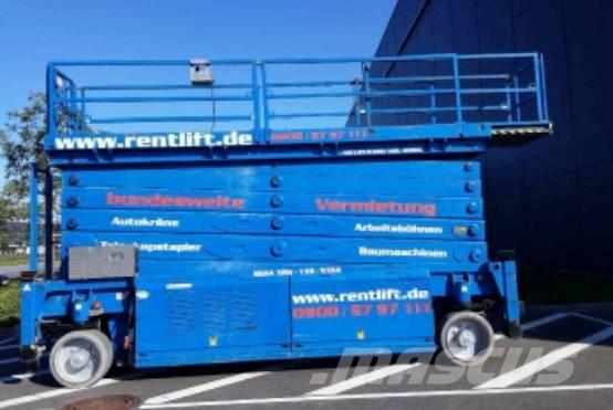 HAB S 320-12 E4WDS Škarjaste dvižne ploščadi