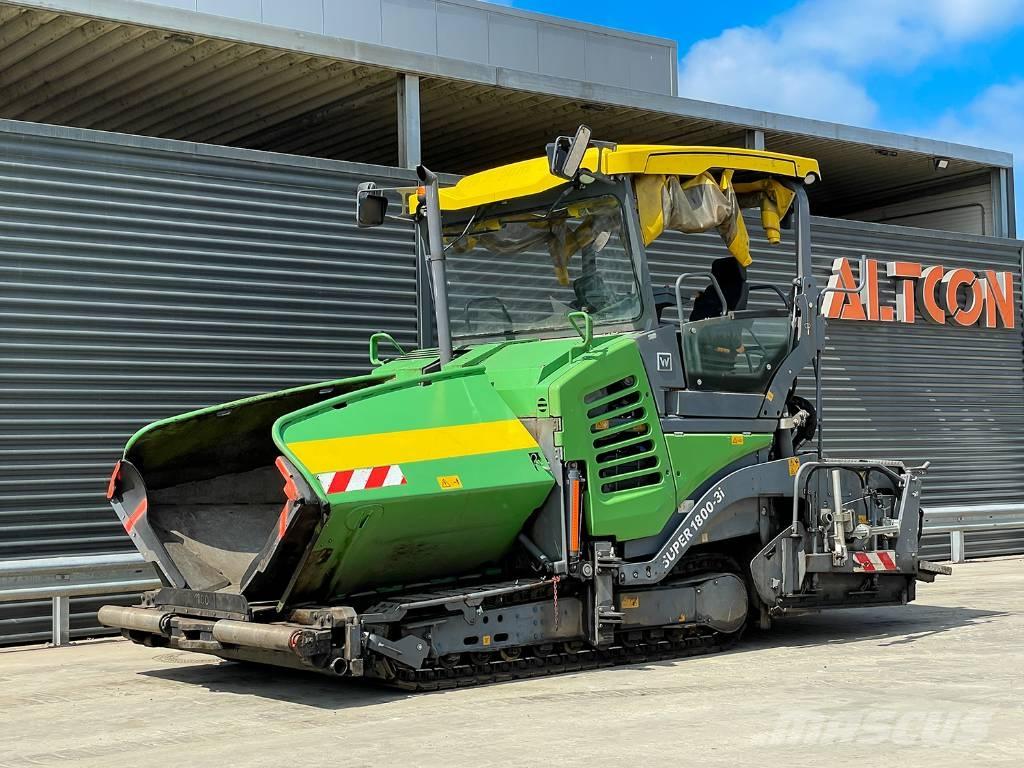 Vögele SUPER 1800-3I Asfaltni finišerji