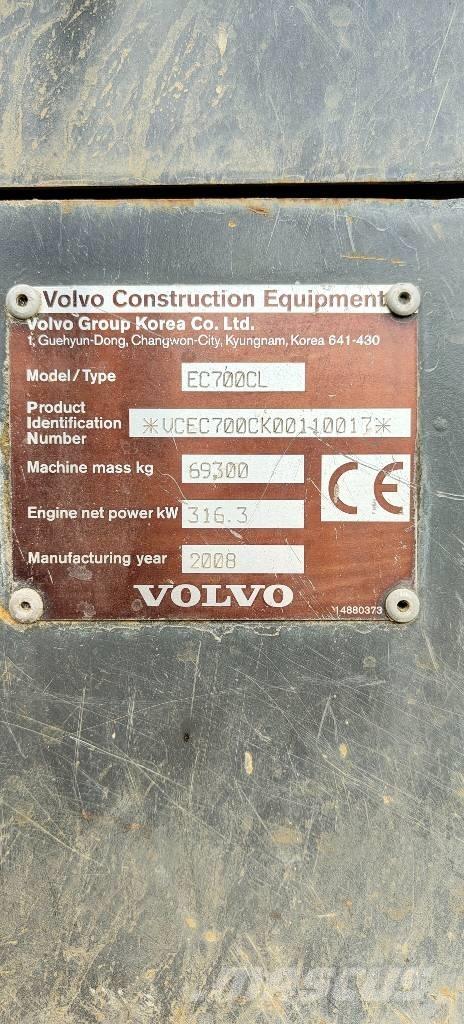 Volvo EC 700 C L Bagri goseničarji
