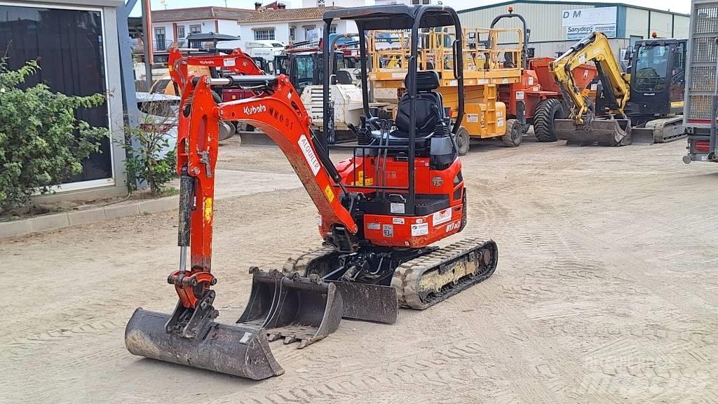 Kubota U 17-3a Mini bagri <7t